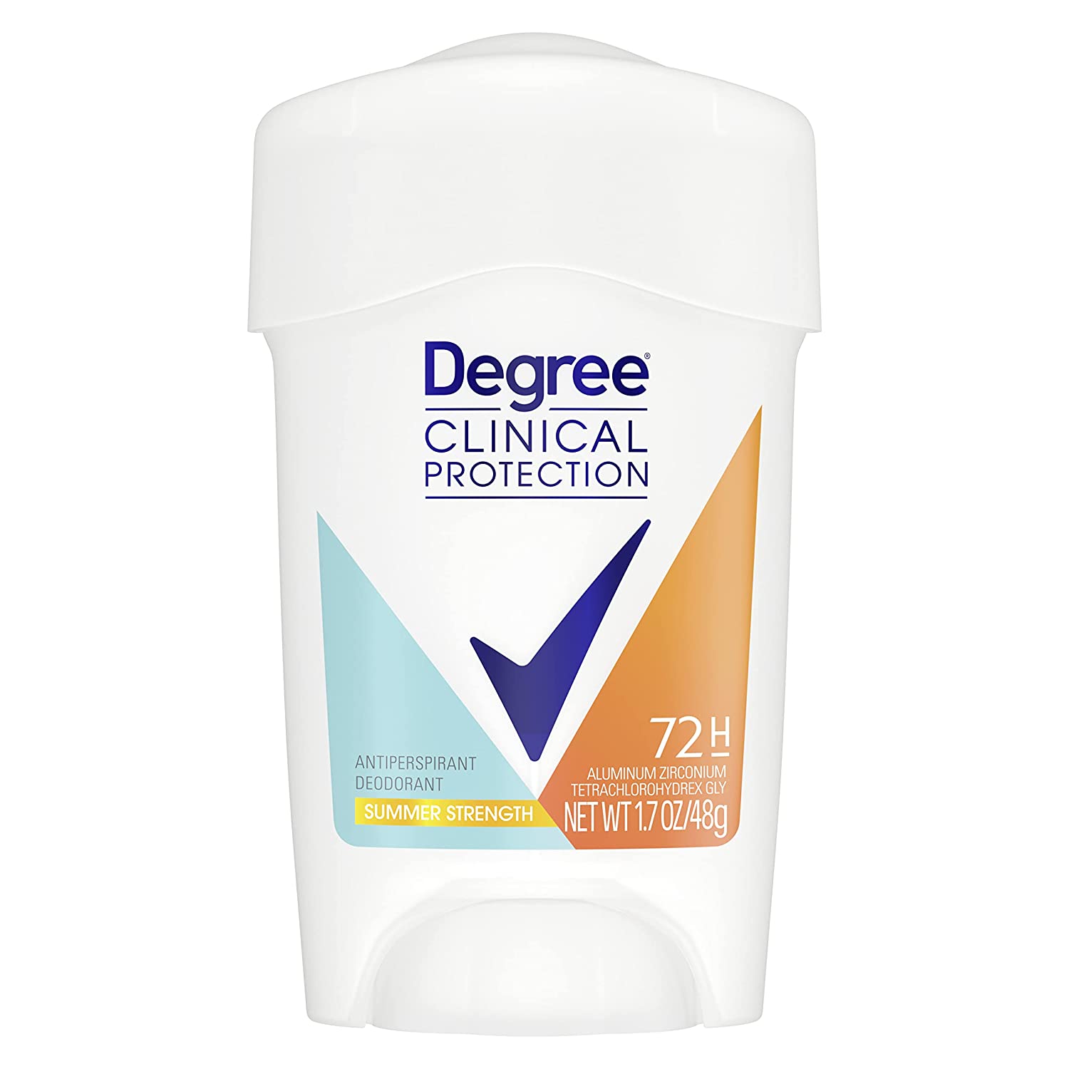 230816080307087_1 Degree Clinical Protection Antiperspirant Deodorant 72-Hour Sweat & Odor Protection Summer Strength Antiperspirant for Women 1.7 oz - Image 1